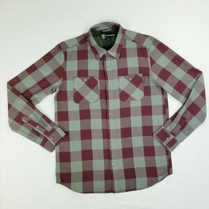 Primitive Apparel Pocket Logo Tag Men's Flannel M